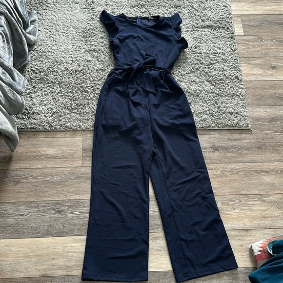 BTFBM Pants - Jumpsuit Navy blue